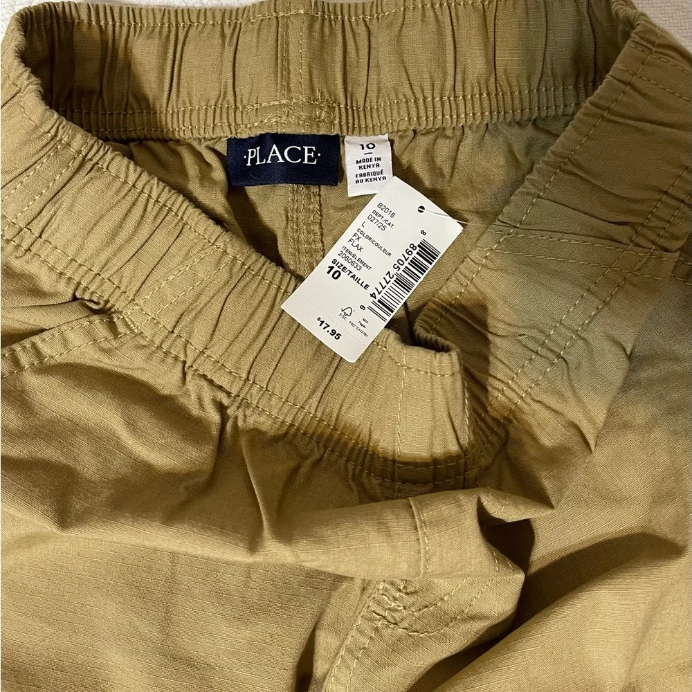 The Children’s Place Boys Cargo Shorts - Olive, Khaki, Beige